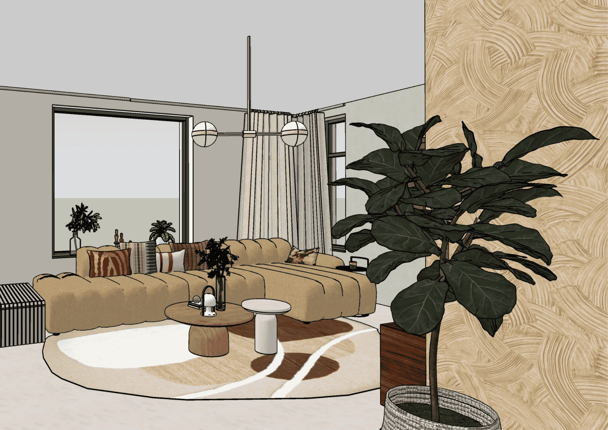 3D interieurontwerp