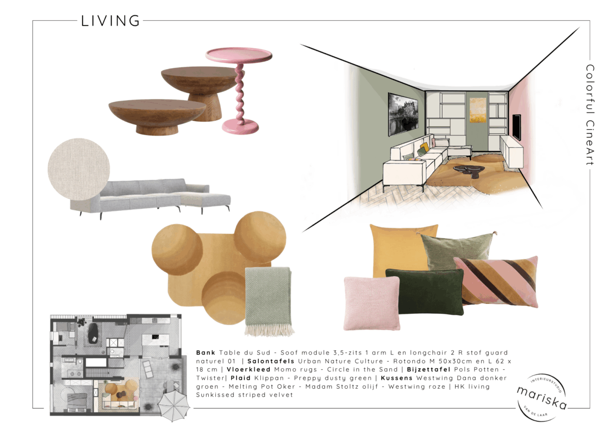 living verbouwing appartement Amsterdam