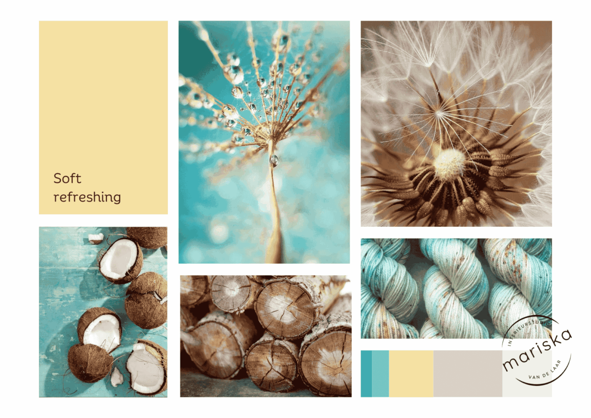 moodboard benedenverdieping gezinswoning Alkmaar