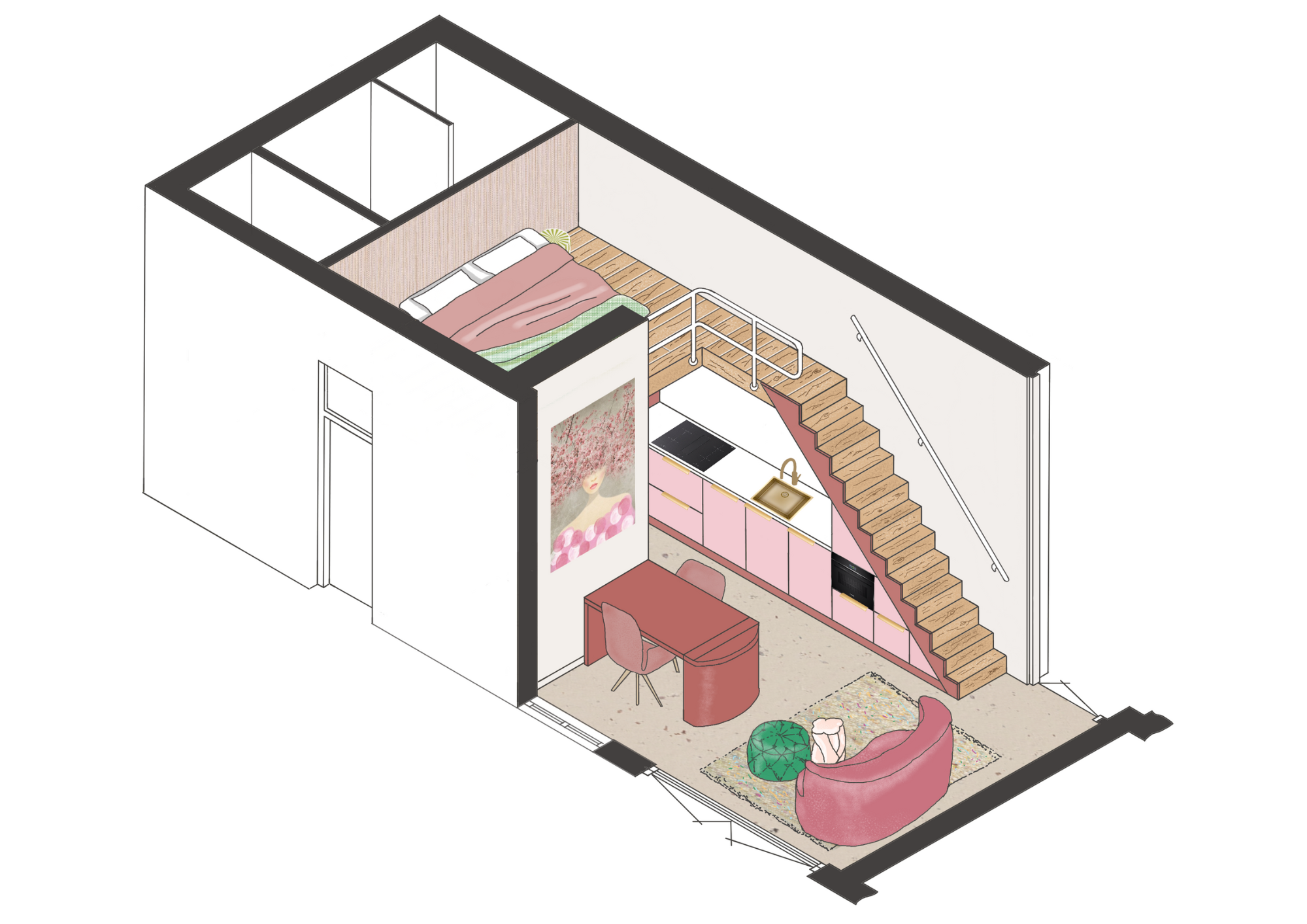 ontwerp kangoeroewoning 1 Maatwerkoplossing kangoeroewoning